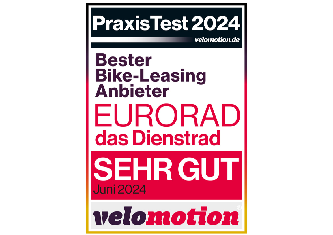Bester Bike Leasing Anbieter Velomotion Siegel